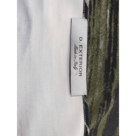 LM Women's Sz 42 D. Exterior Italy Multicolor Sleeveless Slinky Blouse Shirt Top - Picture 6 of 8